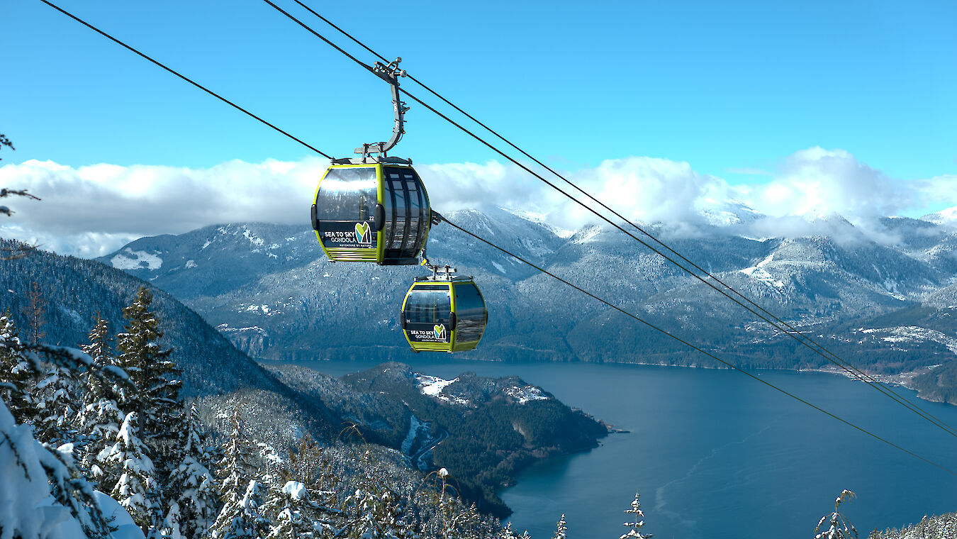 Sea to Sky Gondola Itineraries, Howe Sound, Winter