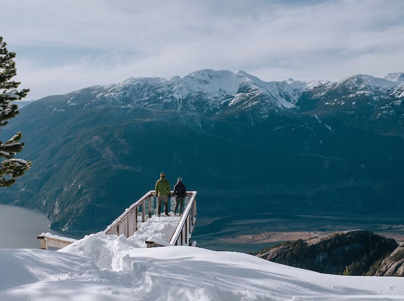 Sea to Sky Gondola, Chief Overlook, Views, Howe Sound, Squamish