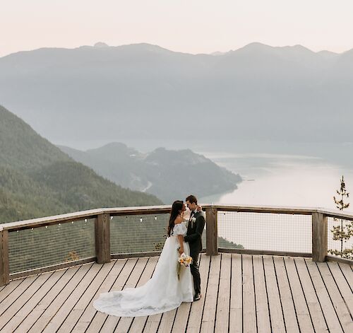 What A Wedding Day Looks like at the Sea to Sky Gondola
