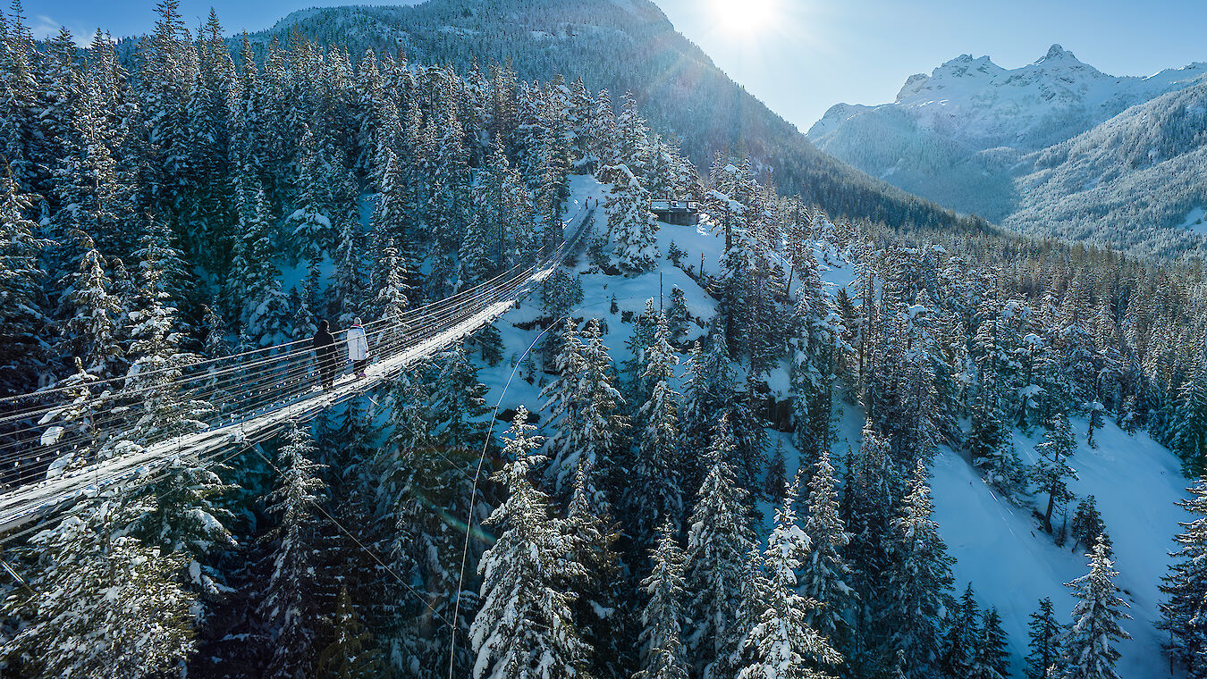 Sky Pilot Suspension Bridge at Sea to Sky Gondola